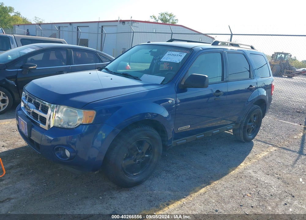 2008 FORD ESCAPE XLT VIN: 1FMCU03128KD42051
