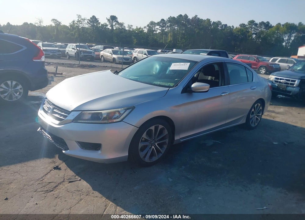 2014 HONDA ACCORD SPORT VIN: 1HGCR2F50EA102712