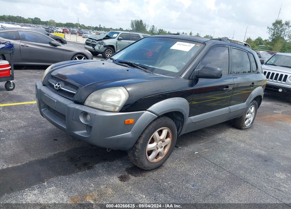 2005 HYUNDAI TUCSON VIN: KM8JN12D85U097164
