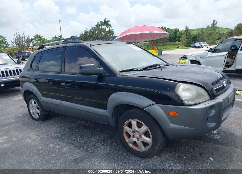 2005 HYUNDAI TUCSON VIN: KM8JN12D85U097164