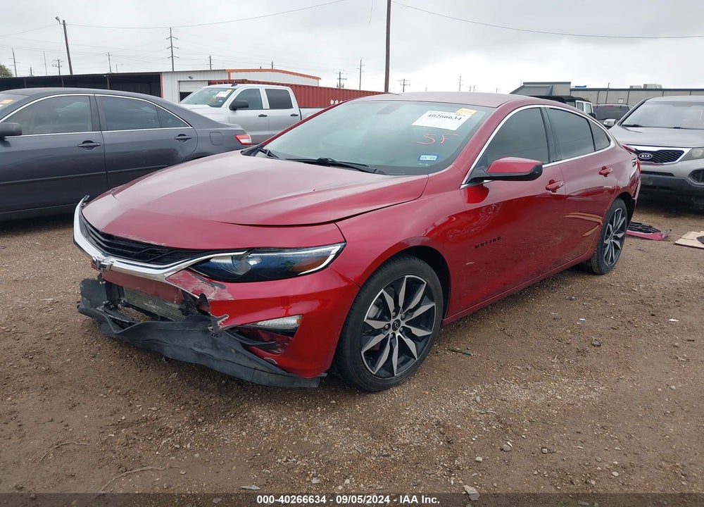 2020 CHEVROLET MALIBU FWD RS VIN: 1G1ZG5ST4LF067816