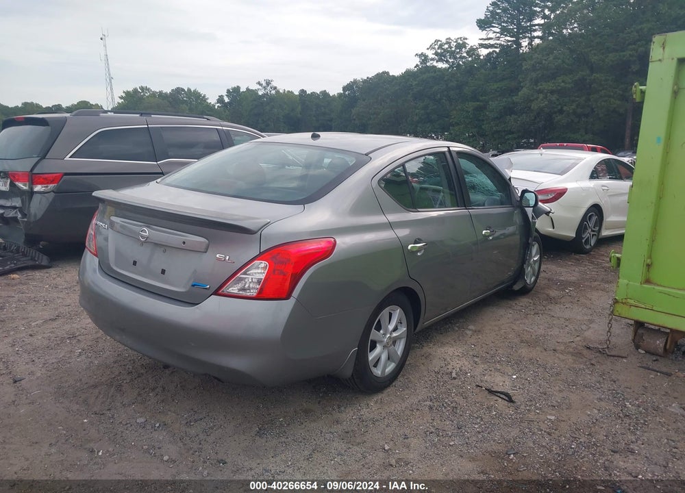 2012 NISSAN VERSA 1.6 SL VIN: 3N1CN7AP1CL846361