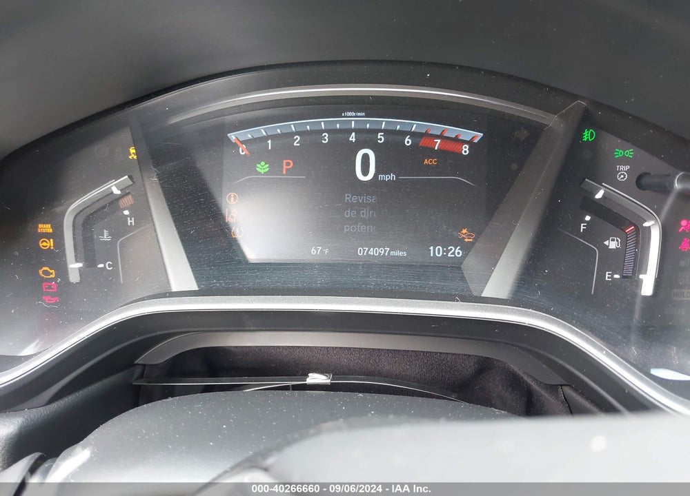 2019 HONDA CR-V EX-L VIN: 2HKRW2H88KH609368
