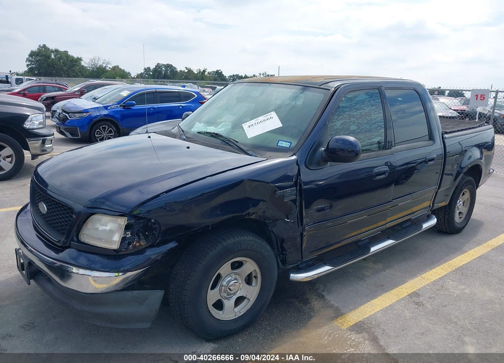 2003 FORD F-150 LARIAT/XLT VIN: 1FTRW07693KD28655
