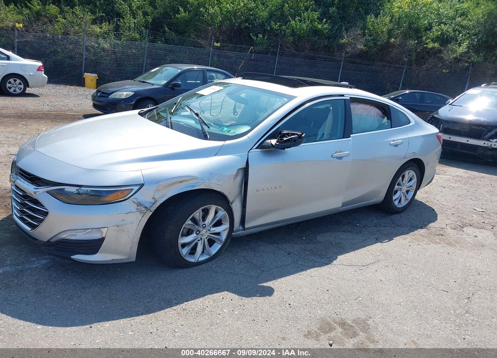2021 CHEVROLET MALIBU LT VIN: 1G1ZD5ST3MF013546
