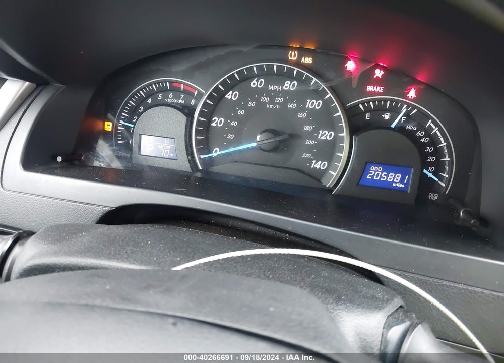 2012 TOYOTA CAMRY LE VIN: 4T1BF1FK1CU092380