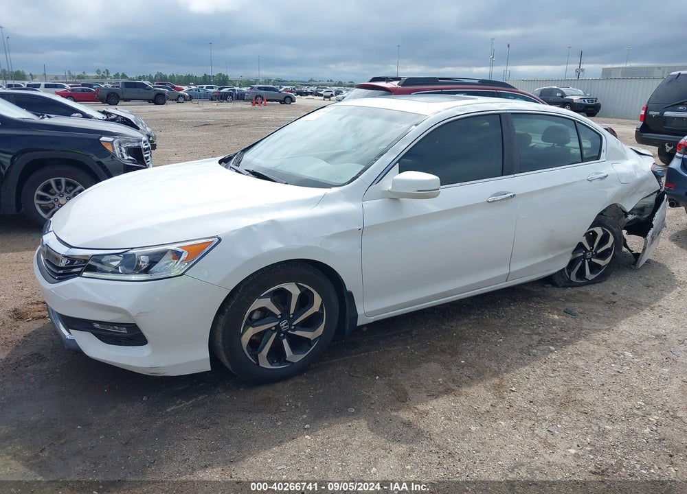 2016 HONDA ACCORD EX-L VIN: 1HGCR2F83GA140514