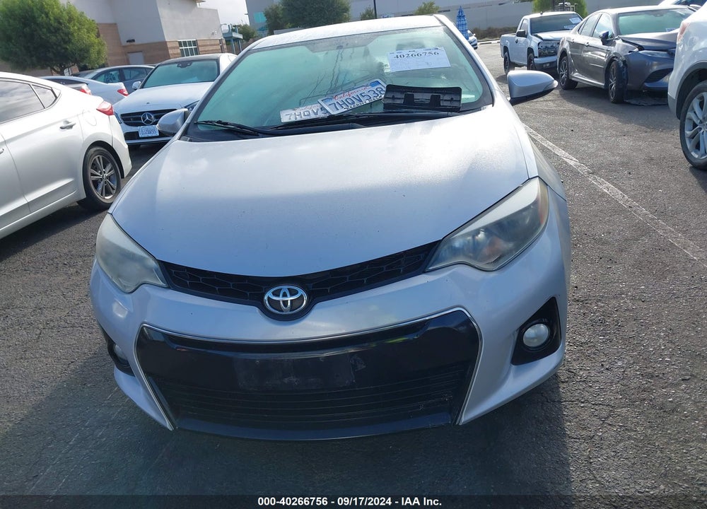 2015 TOYOTA COROLLA S PLUS VIN: 2T1BURHE3FC264720