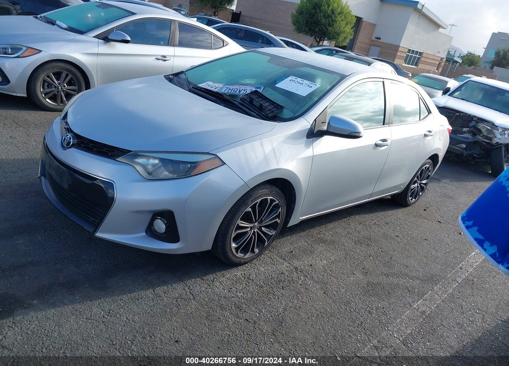 2015 TOYOTA COROLLA S PLUS VIN: 2T1BURHE3FC264720
