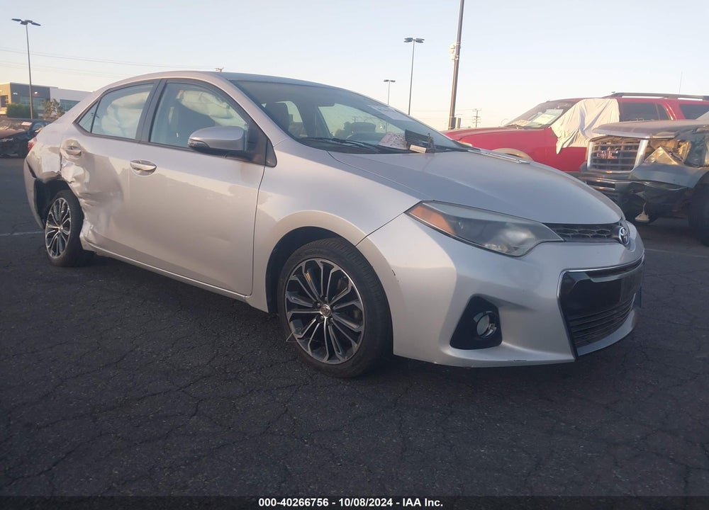 2015 TOYOTA COROLLA S PLUS VIN: 2T1BURHE3FC264720