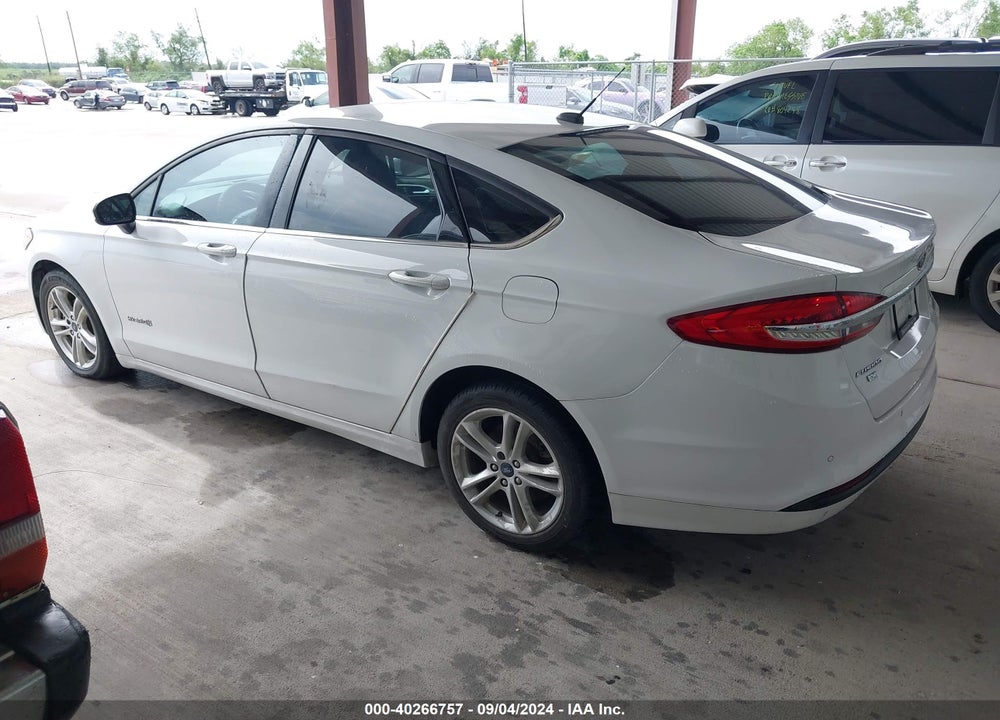 2018 FORD FUSION HYBRID SE VIN: 3FA6P0LU4JR286558