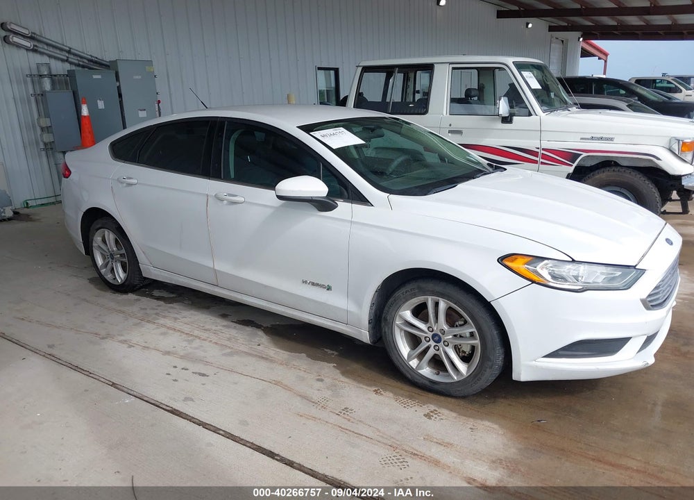 2018 FORD FUSION HYBRID SE VIN: 3FA6P0LU4JR286558