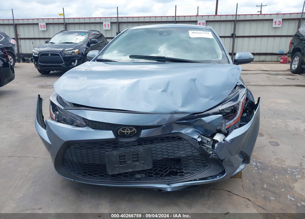 2021 TOYOTA COROLLA LE VIN: JTDEPMAE2MJ167639