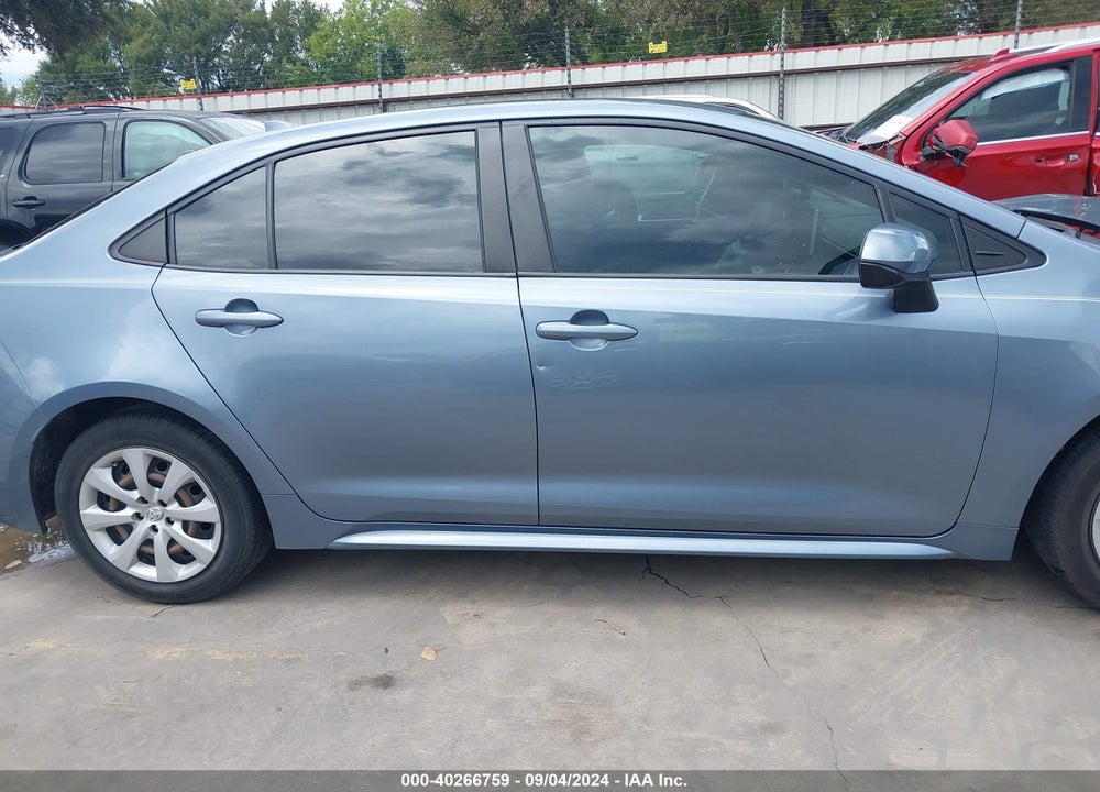 2021 TOYOTA COROLLA LE VIN: JTDEPMAE2MJ167639