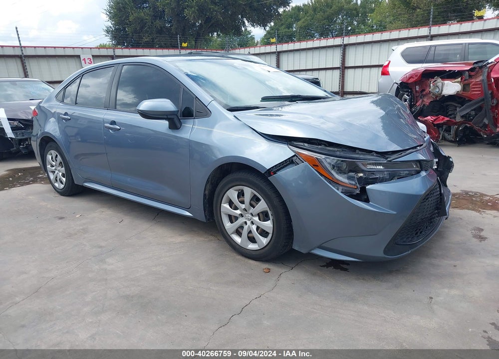 2021 TOYOTA COROLLA LE VIN: JTDEPMAE2MJ167639
