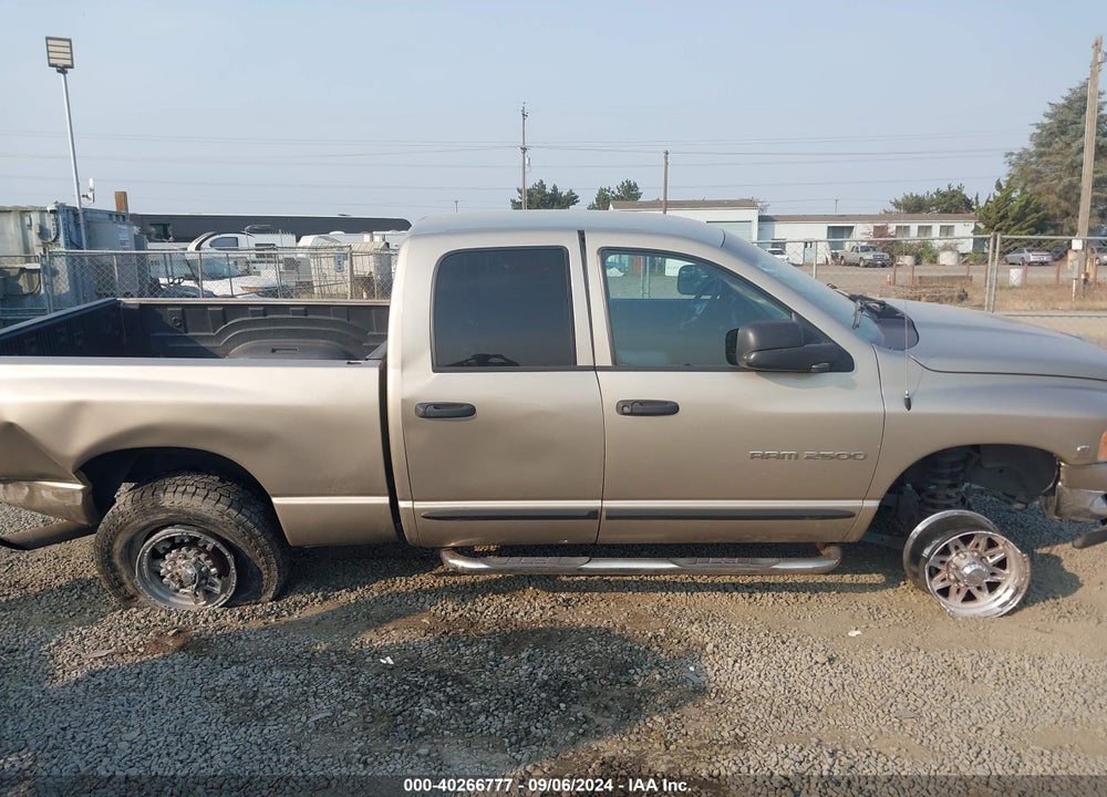 2003 DODGE RAM 2500 SLT/LARAMIE/ST VIN: 3D7KU28C73G798526