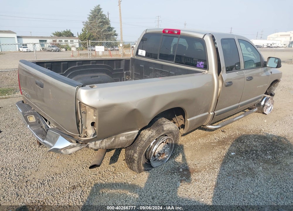2003 DODGE RAM 2500 SLT/LARAMIE/ST VIN: 3D7KU28C73G798526