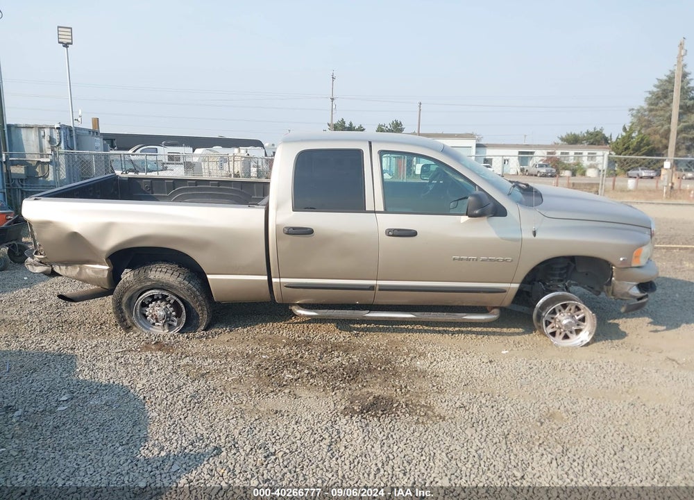 2003 DODGE RAM 2500 SLT/LARAMIE/ST VIN: 3D7KU28C73G798526