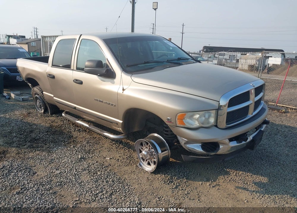 2003 DODGE RAM 2500 SLT/LARAMIE/ST VIN: 3D7KU28C73G798526