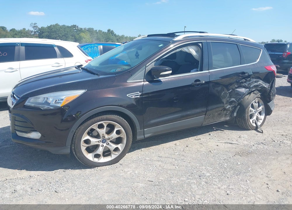 2013 FORD ESCAPE TITANIUM VIN: 1FMCU9J96DUB91288