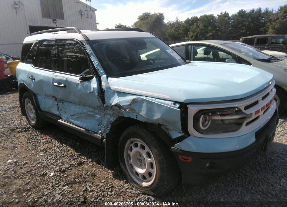 2023 FORD BRONCO SPORT HERITAGE VIN: 3FMCR9G61PRD40779