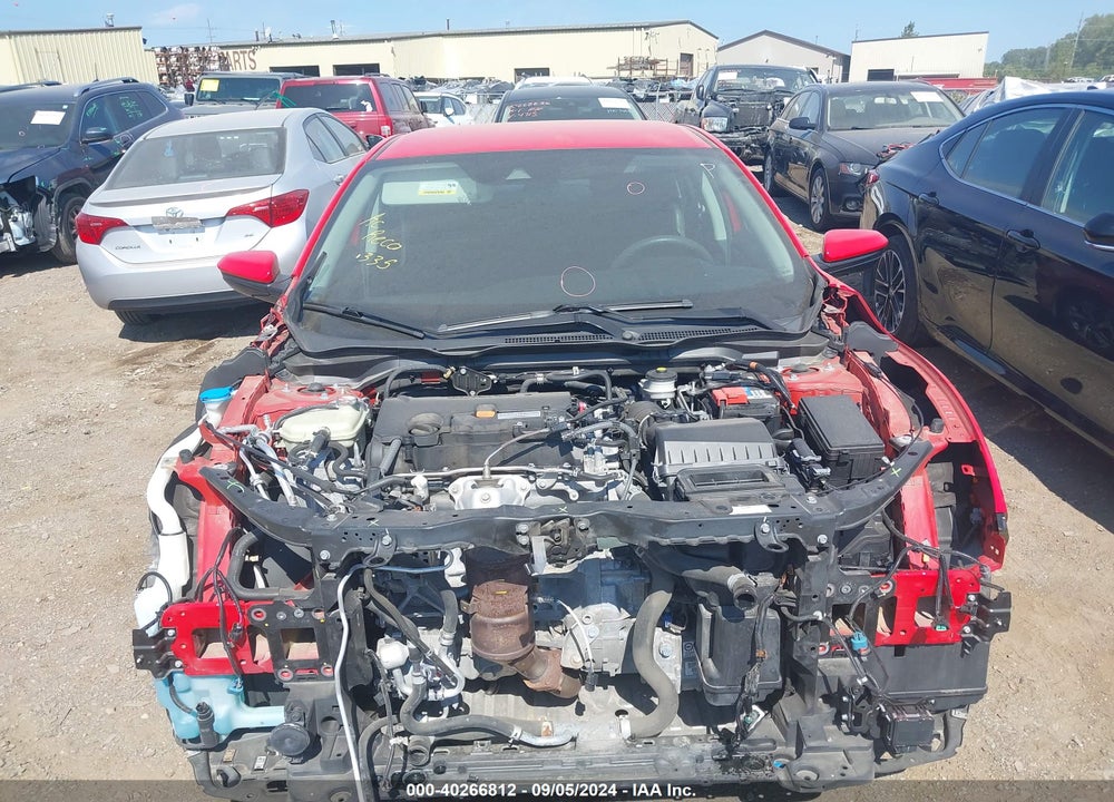2019 HONDA CIVIC VIN: 2HGFC2F62KH562958