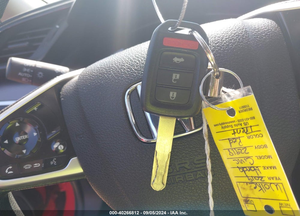 2019 HONDA CIVIC VIN: 2HGFC2F62KH562958