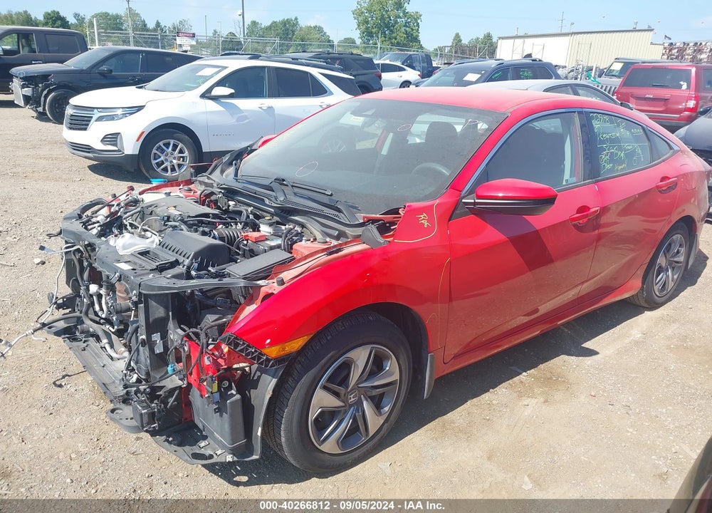 2019 HONDA CIVIC VIN: 2HGFC2F62KH562958