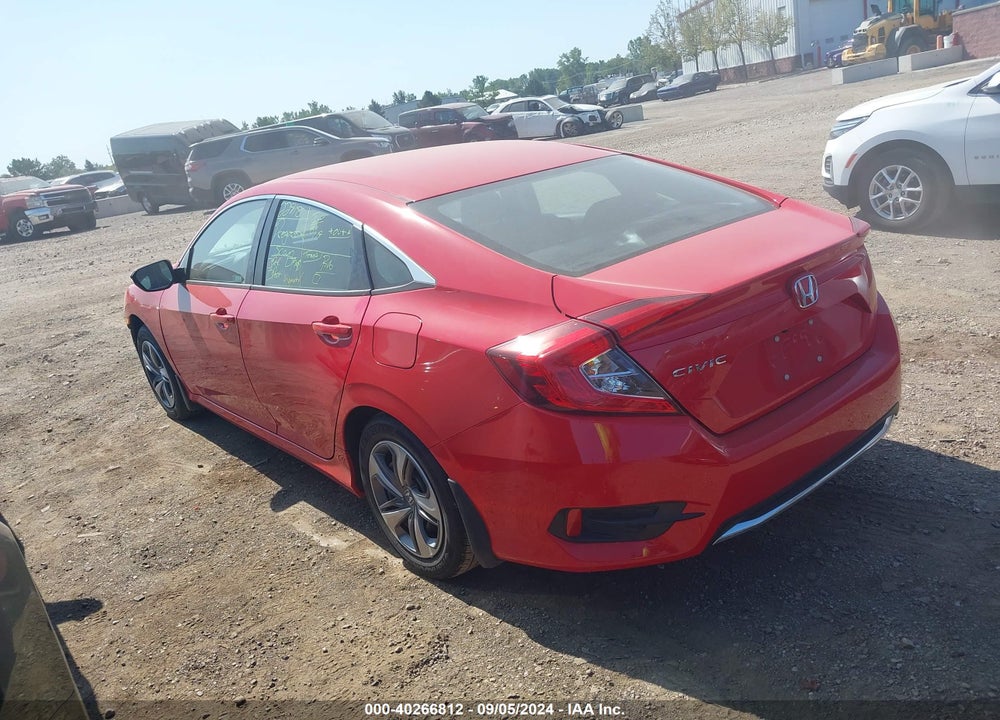 2019 HONDA CIVIC VIN: 2HGFC2F62KH562958