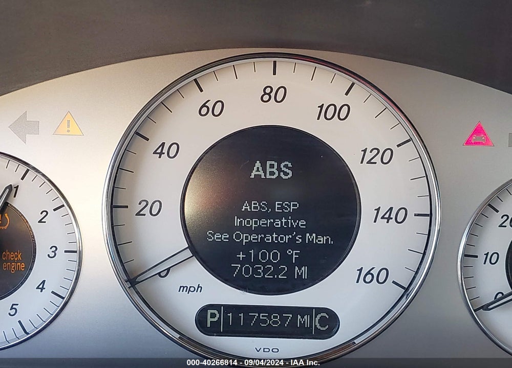 2009 MERCEDES-BENZ E 350 VIN: WDBUF56X19B376448