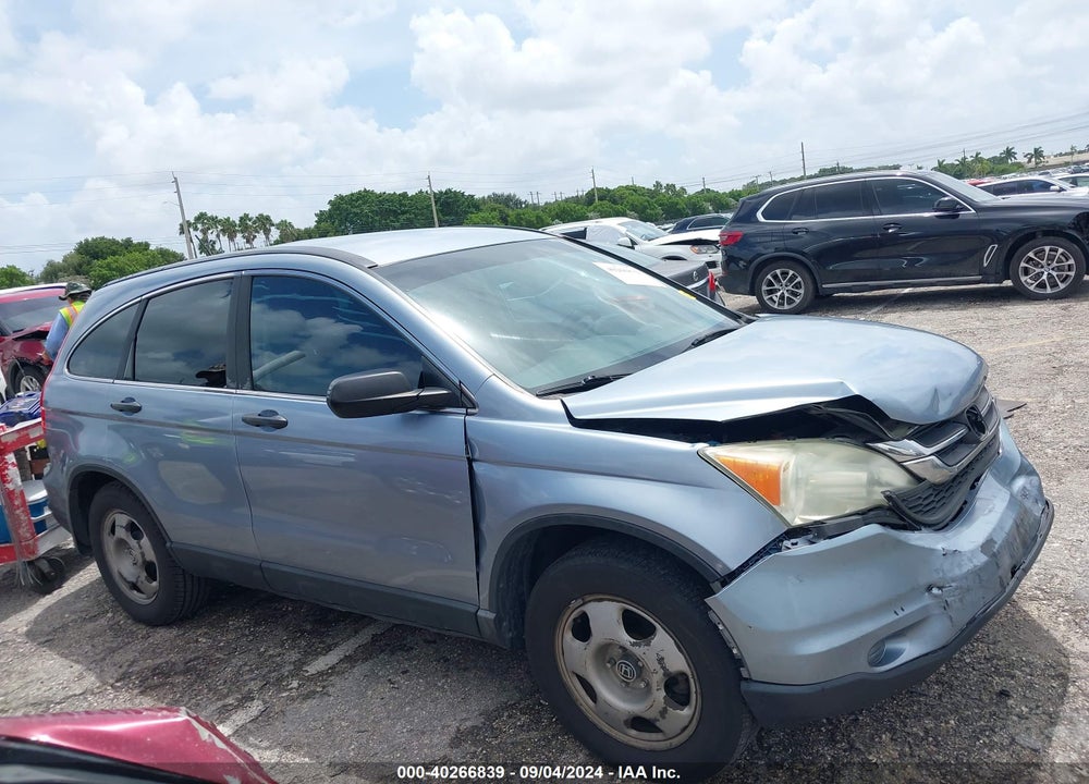 2010 HONDA CR-V LX VIN: 3CZRE3H37AG705751