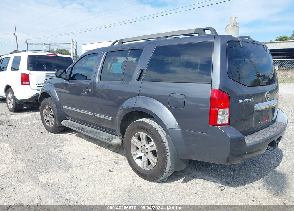 2012 NISSAN PATHFINDER SILVER VIN: 5N1AR1NB6CC600949