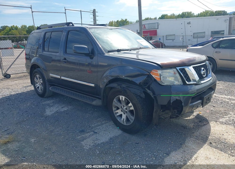 2012 NISSAN PATHFINDER SILVER VIN: 5N1AR1NB6CC600949
