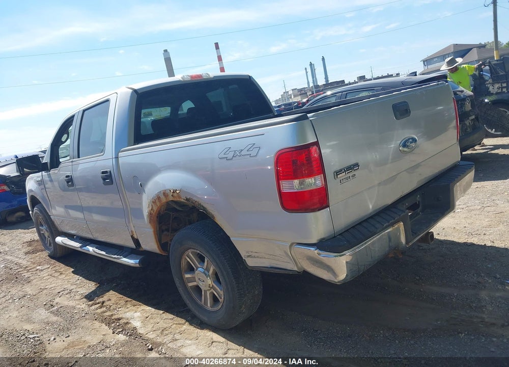 2008 FORD F-150 60TH ANNIVERSARY/FX4/KING RANCH/LARIAT/XLT VIN: 1FTPW14V68FB04378