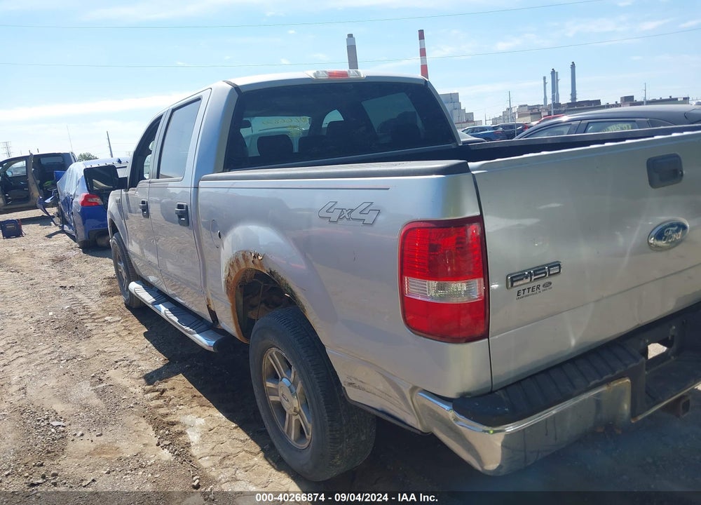 2008 FORD F-150 60TH ANNIVERSARY/FX4/KING RANCH/LARIAT/XLT VIN: 1FTPW14V68FB04378