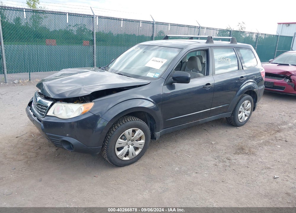 2010 SUBARU FORESTER 2.5X VIN: JF2SH6AC6AG705540