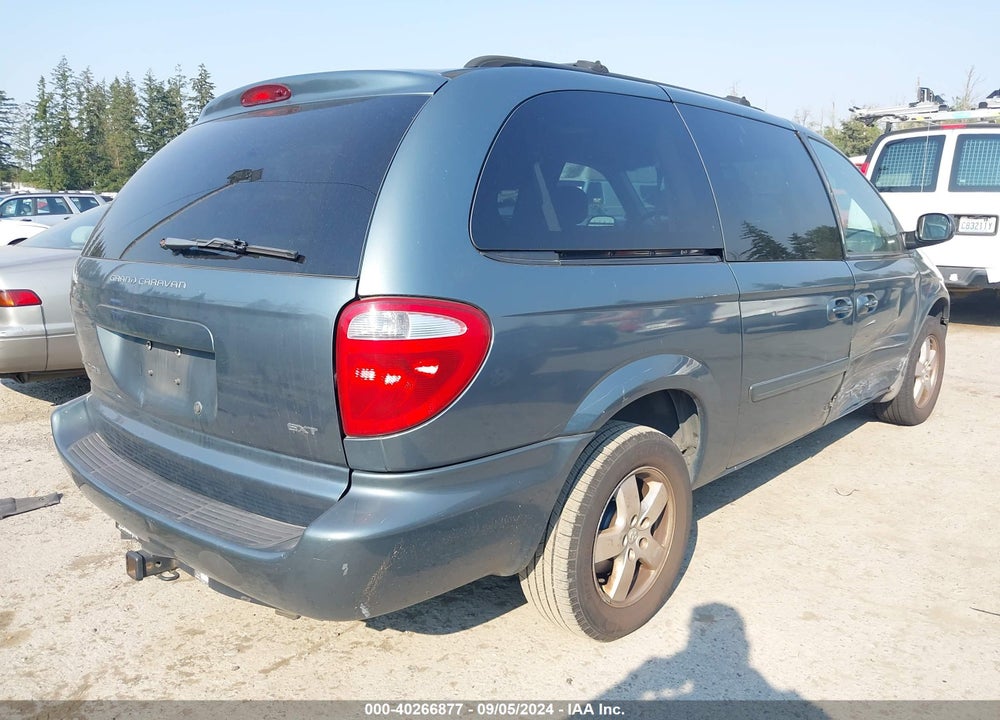 2006 DODGE GRAND CARAVAN SXT VIN: 2D8GP44L76R841299