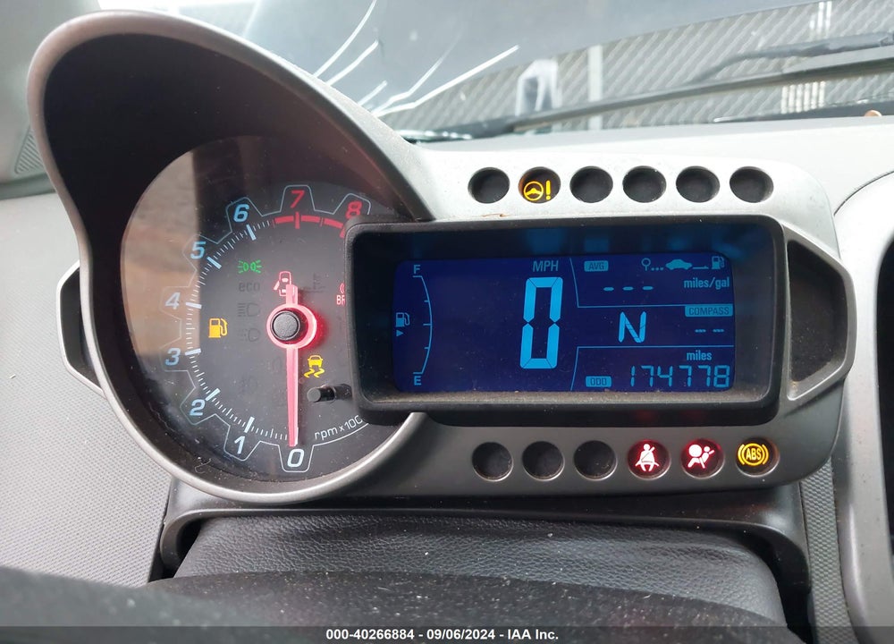 2015 CHEVROLET SONIC LT AUTO VIN: 1G1JC5SG1F4153547
