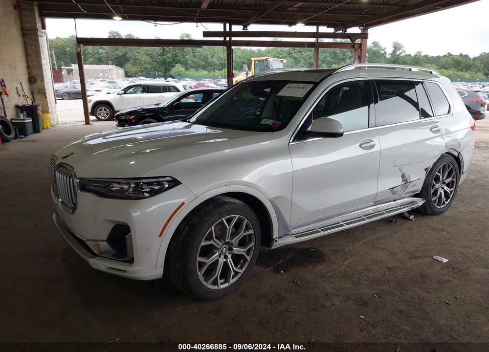 2020 BMW X7 XDRIVE40I VIN: 5UXCW2C05L9C86870