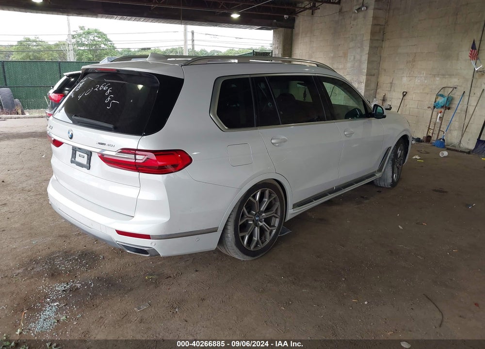 2020 BMW X7 XDRIVE40I VIN: 5UXCW2C05L9C86870