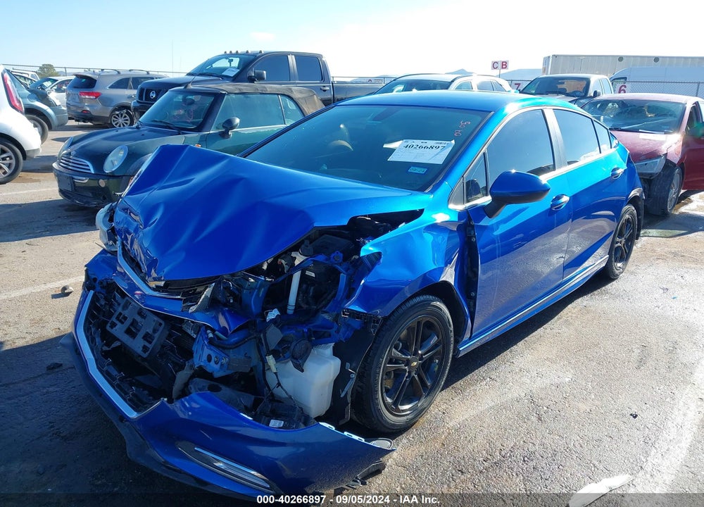 2016 CHEVROLET CRUZE LT AUTO VIN: 1G1BE5SM9G7323660
