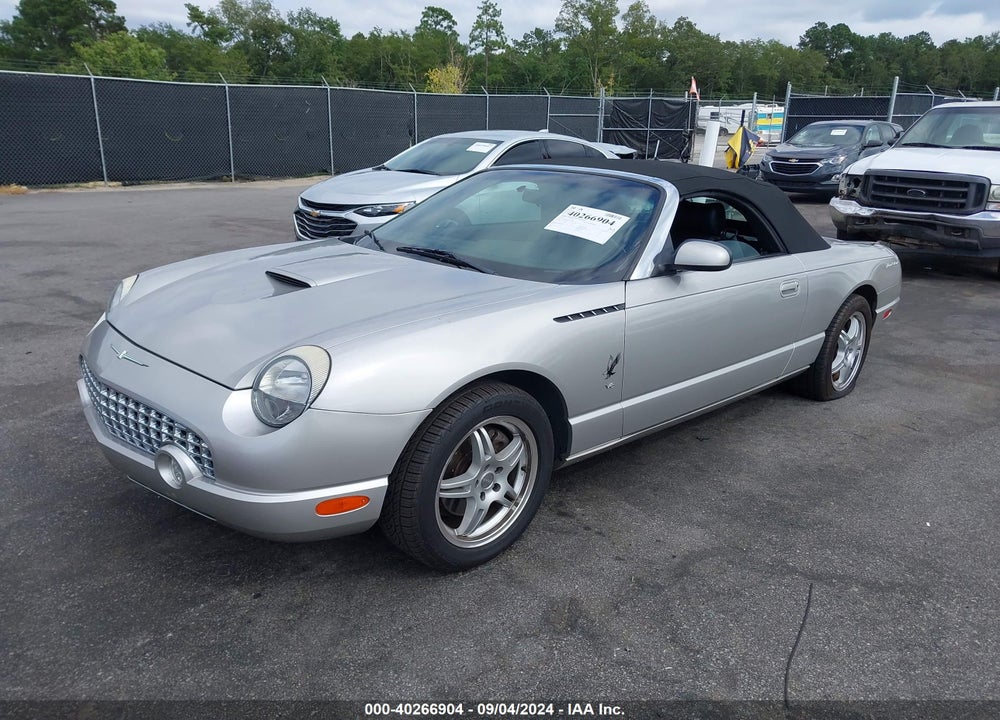 2004 FORD THUNDERBIRD VIN: 1FAHP60A34Y101086