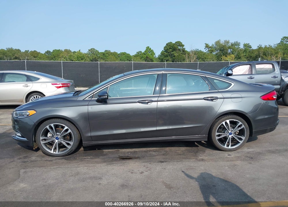 2017 FORD FUSION TITANIUM VIN: 3FA6P0K99HR169887