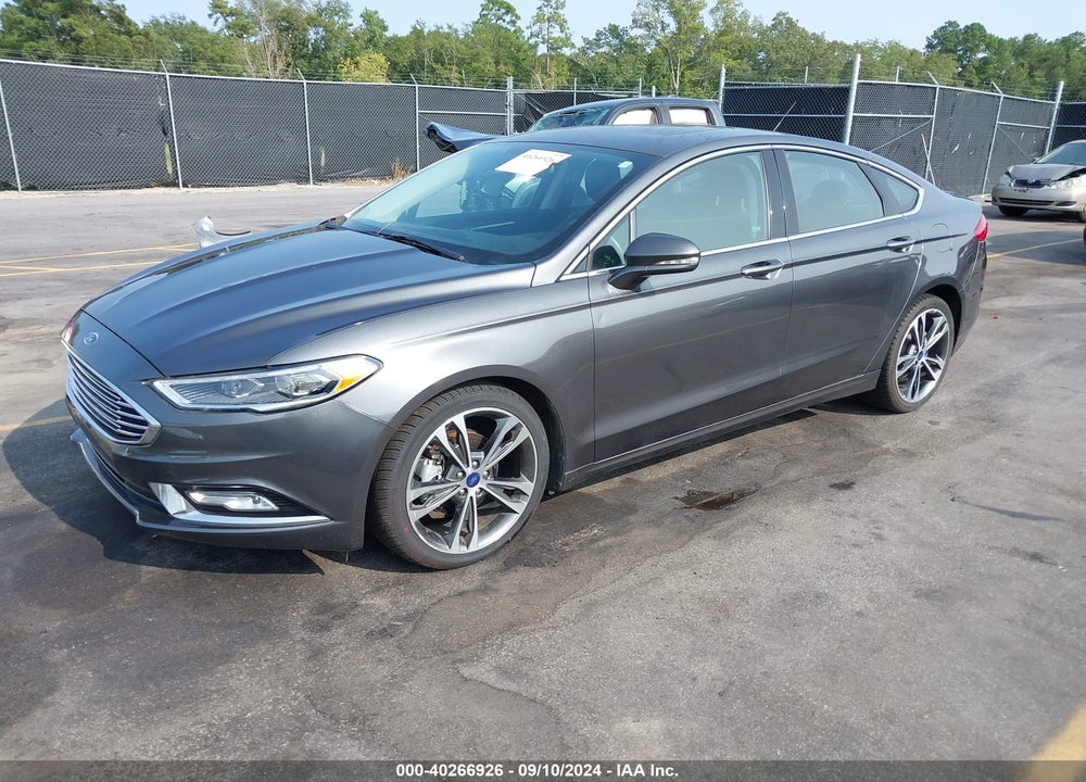 2017 FORD FUSION TITANIUM VIN: 3FA6P0K99HR169887