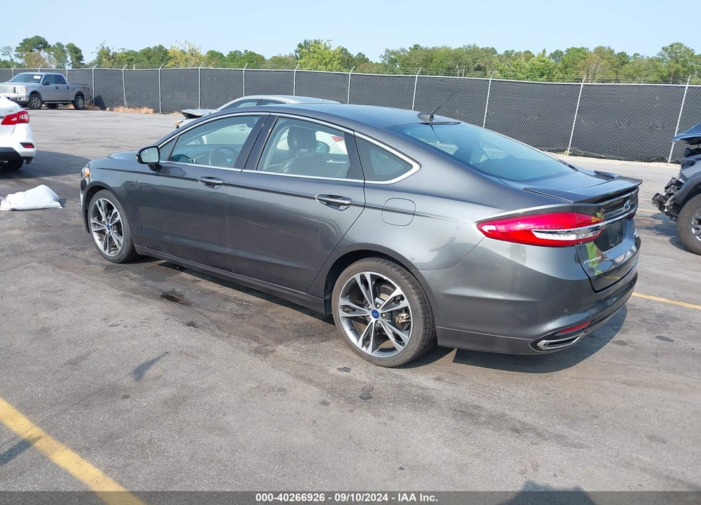 2017 FORD FUSION TITANIUM VIN: 3FA6P0K99HR169887