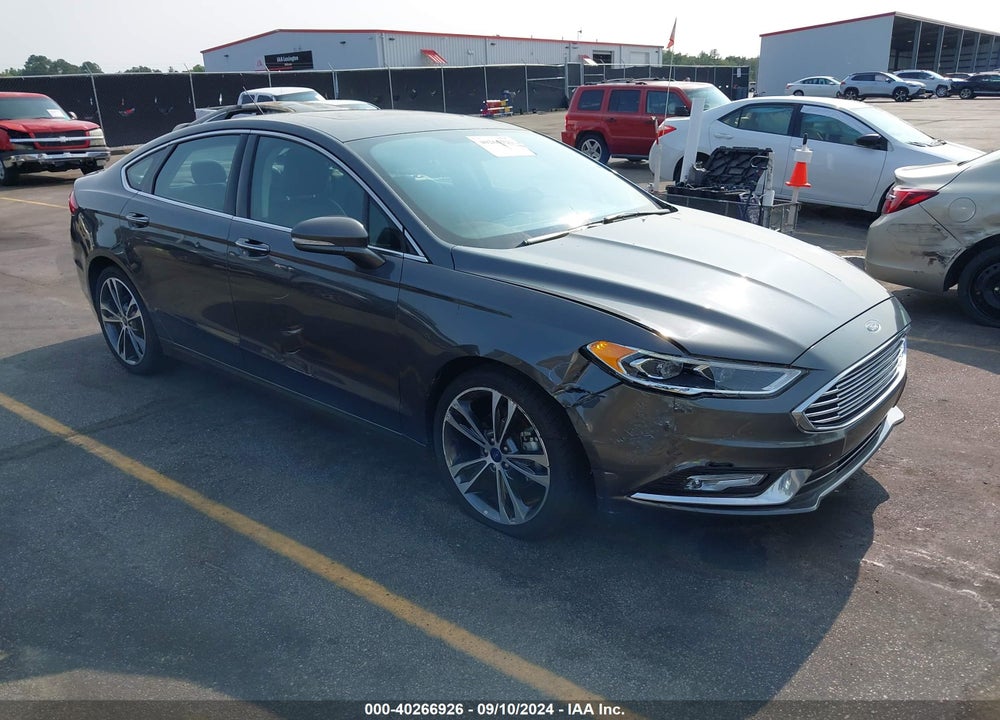 2017 FORD FUSION TITANIUM VIN: 3FA6P0K99HR169887