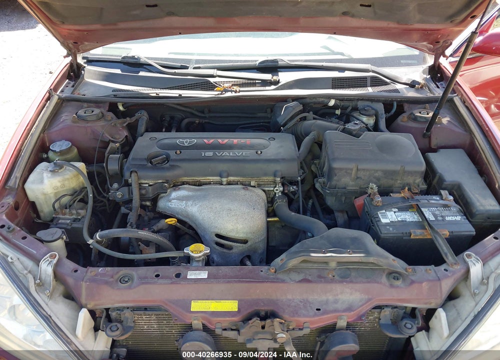 2005 TOYOTA CAMRY LE VIN: 4T1BE32K15U422168