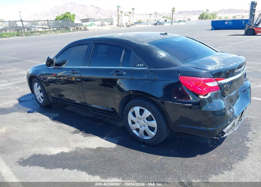2014 CHRYSLER 200 LX VIN: 1C3CCBAB8EN212837