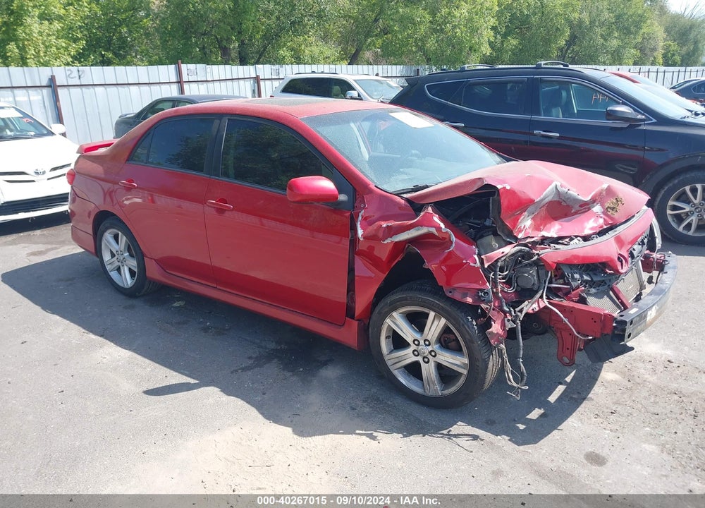 2013 TOYOTA COROLLA S VIN: 5YFBU4EE9DP198548