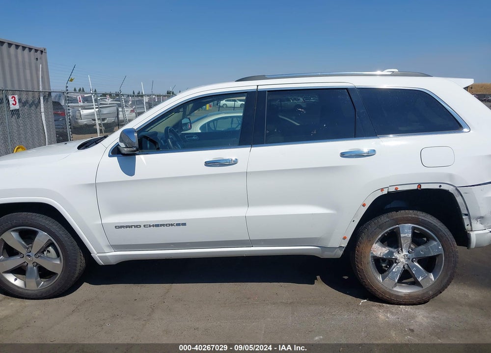 2015 JEEP GRAND CHEROKEE OVERLAND VIN: 1C4RJFCGXFC839810